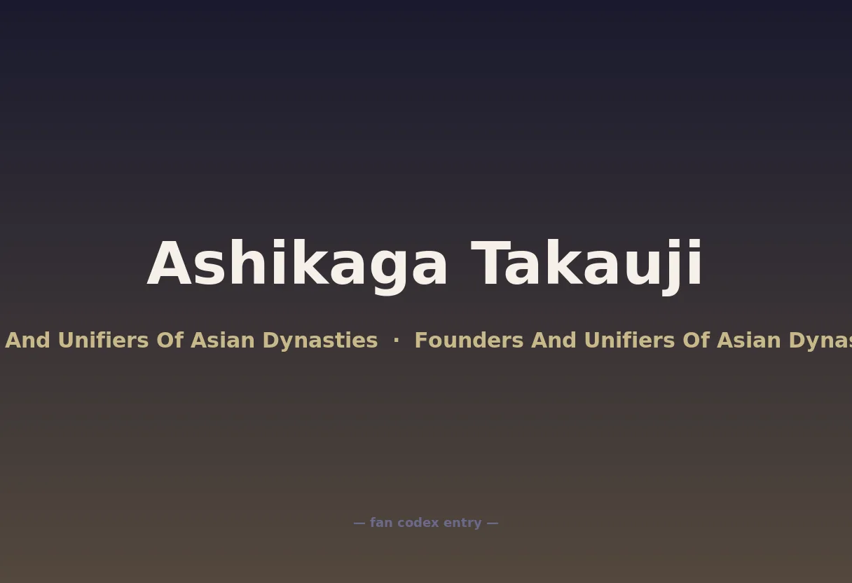 Ashikaga Takauji